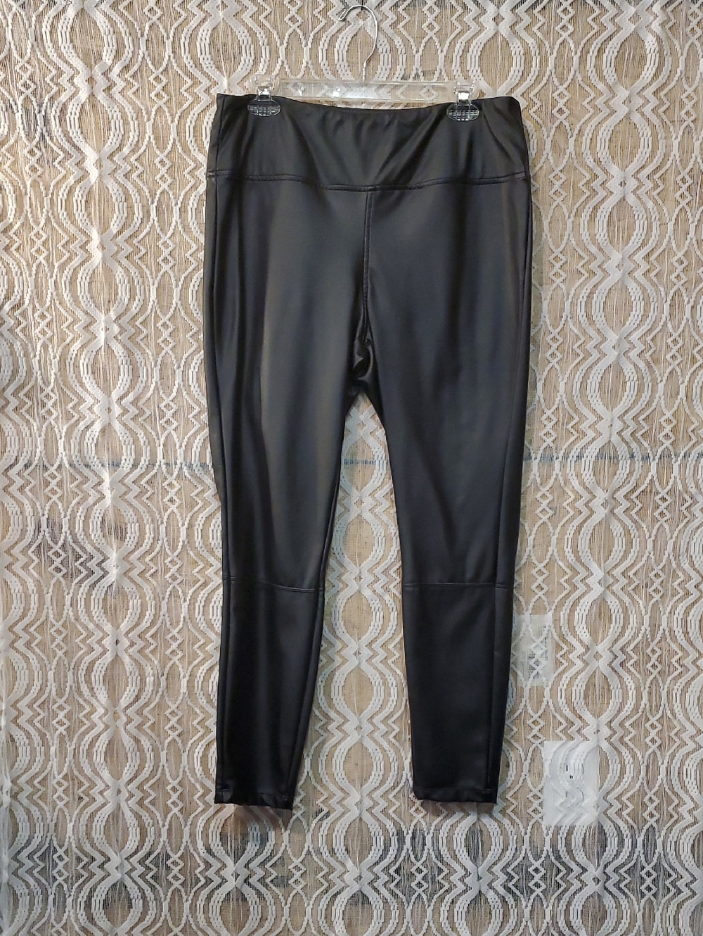 a new day Black Faux Leather Leggings